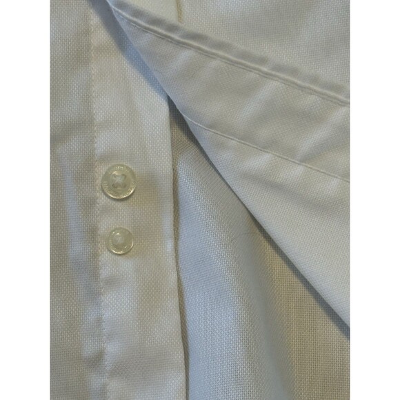 Lauren Ralph Lauren Mens White Button Down Long Sleeve Shirt XL 17 1/2 32/33 - Picture 8 of 12